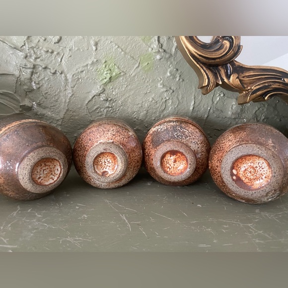 Vintage Pottery Wine Goblets - Picture 8 of 8